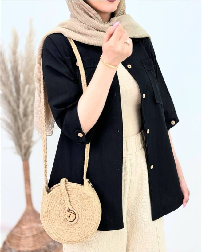 مانتو آستین فلشی