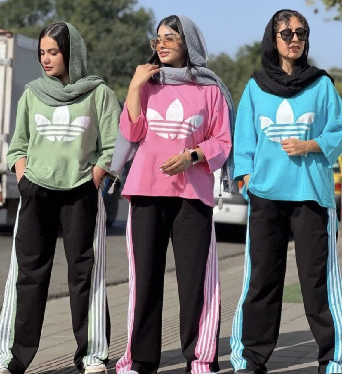 ست تیشرت شلوار adidas