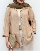 تونیک مانتویی تابیتا جنس مراکشی(خنک)