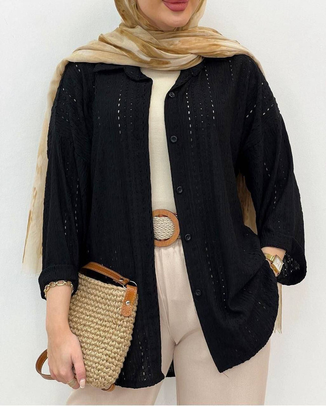 تونیک مانتویی تابیتا جنس مراکشی(خنک)