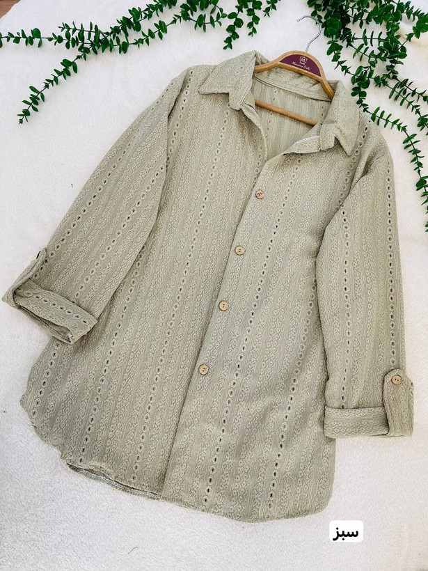 تونیک مانتویی تابیتا جنس مراکشی(خنک)