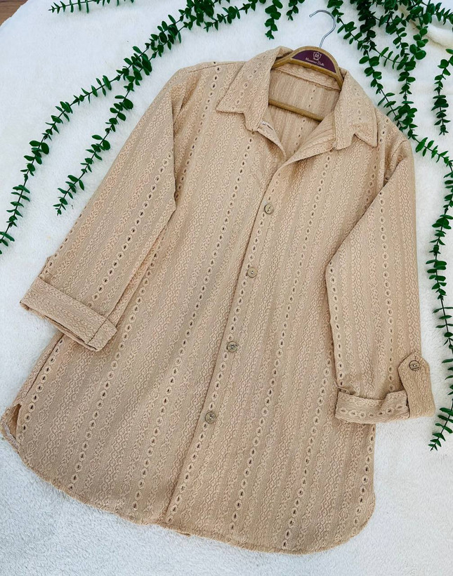 تونیک مانتویی تابیتا جنس مراکشی(خنک)