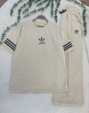 ست تیشرت شلوار اسپرت ادیداس جدید جنس دورس نخ پنبه