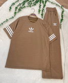 ست تیشرت شلوار اسپرت ادیداس جدید جنس دورس نخ پنبه