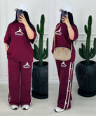 ست تیشرت شلوار دورس نخ پنبه jordan(جردن)