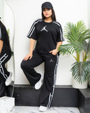 ست تیشرت شلوار دورس نخ پنبه jordan(جردن)