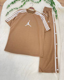 ست تیشرت شلوار دورس نخ پنبه jordan(جردن)