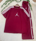 ست تیشرت شلوار دورس نخ پنبه jordan(جردن)