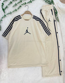 ست تیشرت شلوار دورس نخ پنبه jordan(جردن)