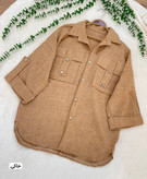 مانتو شانتون دو نخ ملکا جنس شانتون دو نخ