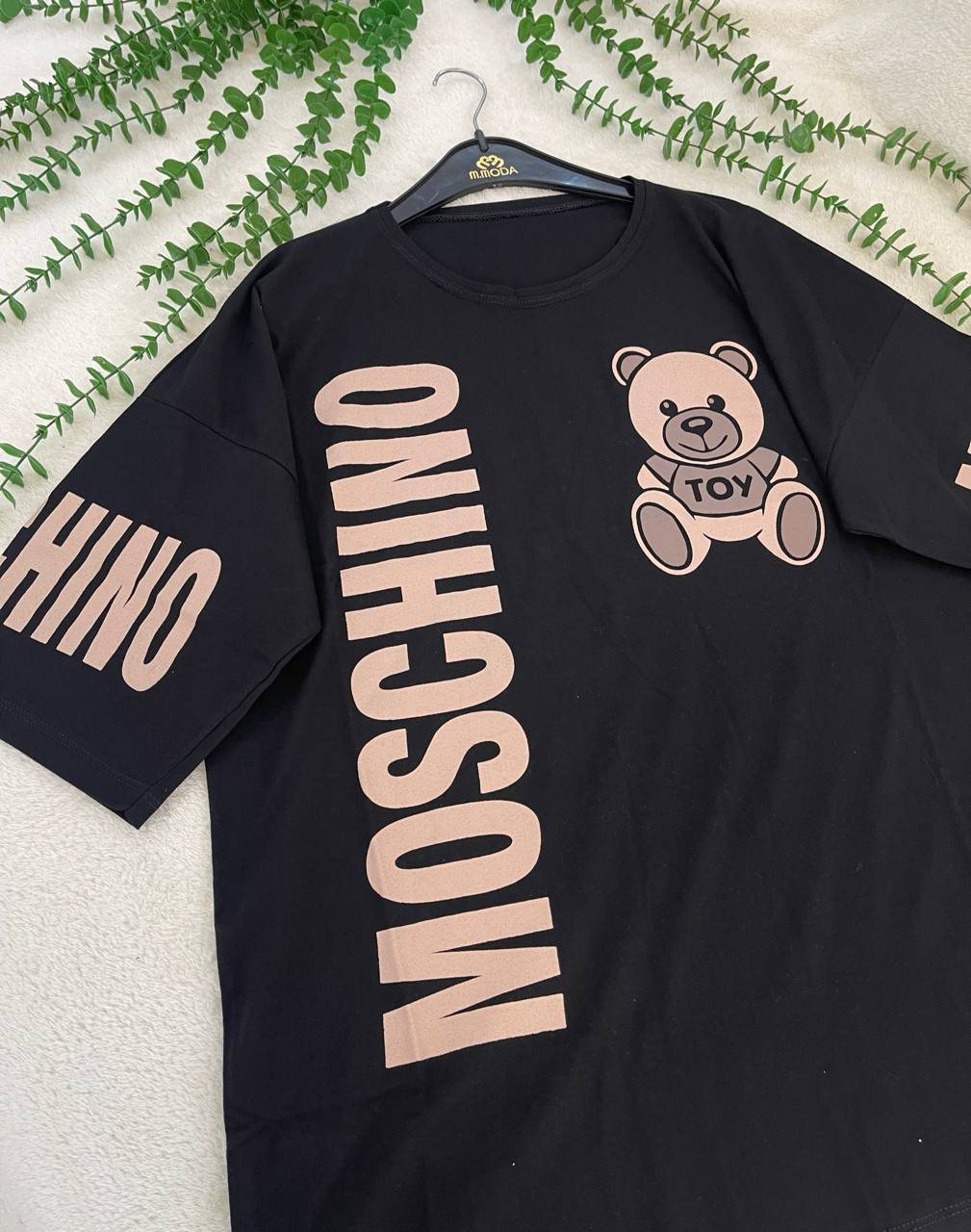 تیشرت لانگ موسچینو MOSCHINO جنس نخ پنبه