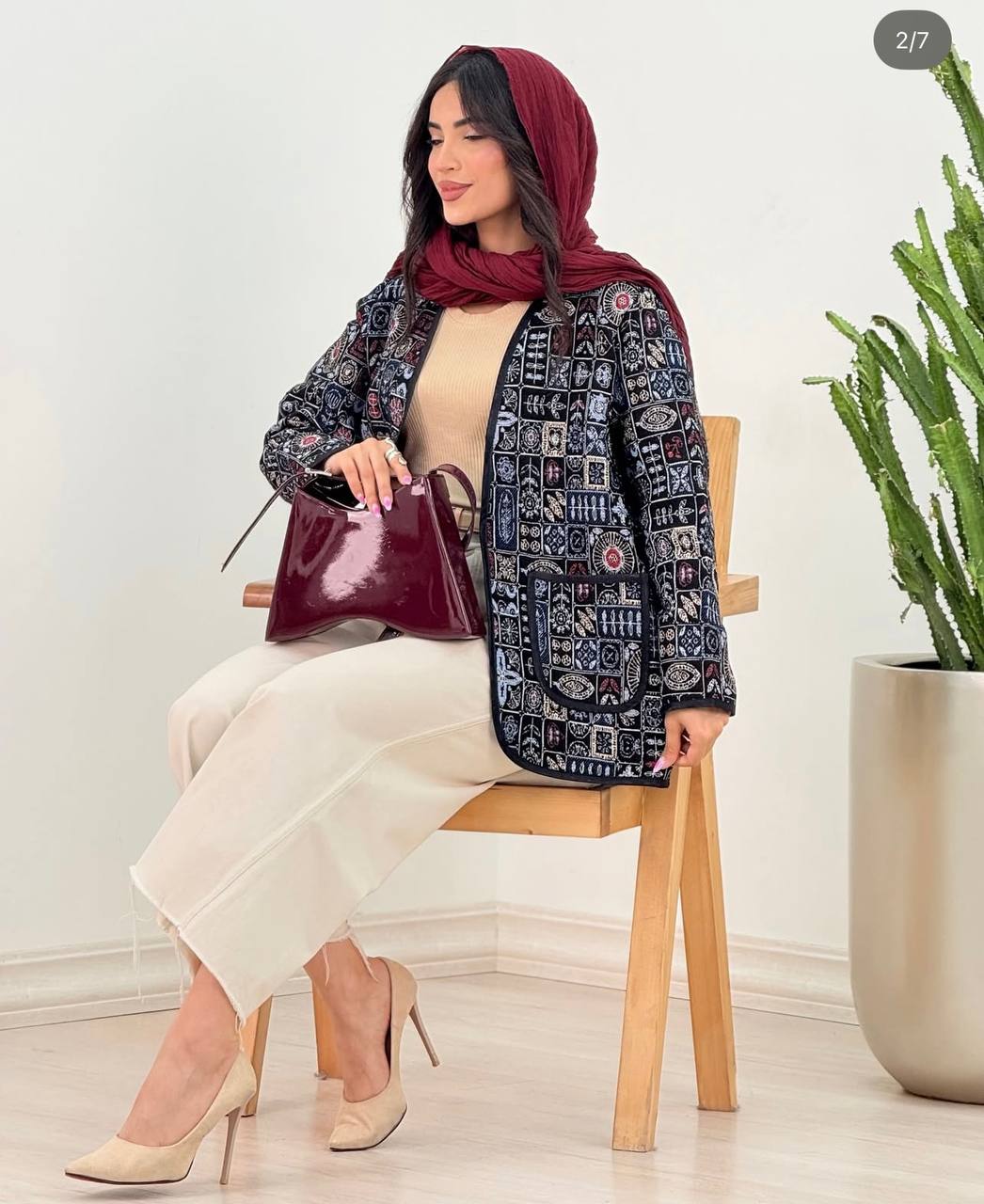 کت گلیمی جدید جنس تافته