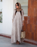 پیراهن بلند زنانه گاردا جنس صوفیا گازوئیلی