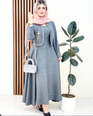 کت سارافون لوسی جنس شانتون صوفیا گلدوزی شده