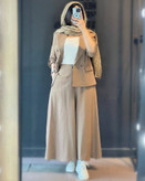 کت شلوار لینن تهمینه جنس لینن گرم بالا