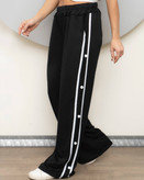 شلوار بغل دکمه جنس گلکسی اسپان