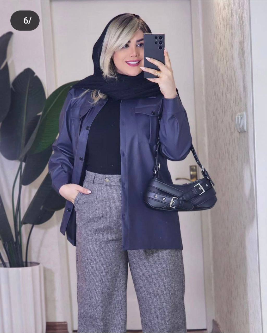 مانتو چرم تیدا جنس چرم مرغوب