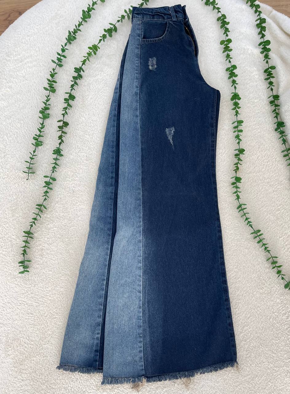 شلوار جین زنانه شافل بغل سنگشور جنس جین دارای سایز بندی ارسال رایگان