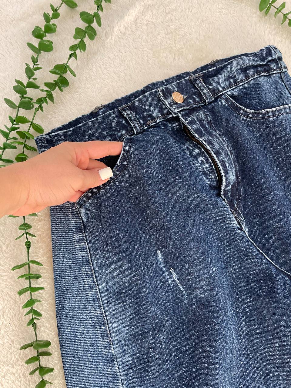 شلوار جین زنانه شافل بغل سنگشور جنس جین دارای سایز بندی ارسال رایگان