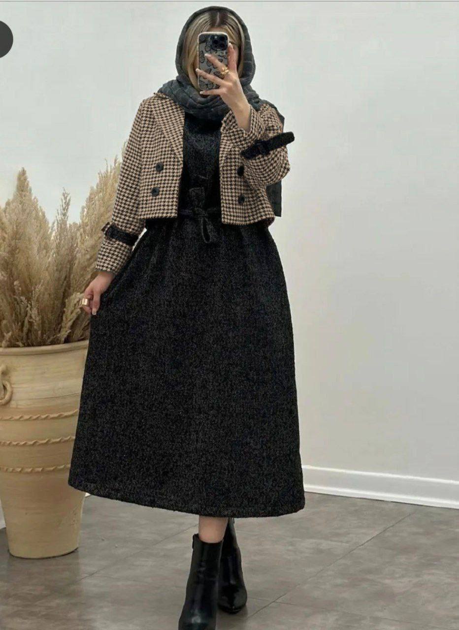 کت سارفون لاوینا جنس سارافون کتان کجراه کت پیچازی