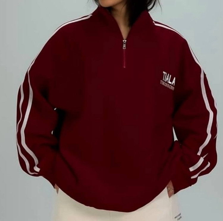 دورس نیم زیپ تیالا(TIALA) جنس دورس پنبه توکرکی