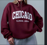 دورس نیم زیپ CHICAGO جنس دورس پنبه تو کرکی