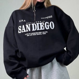 دورس نیم زیپ U.S.A جنس دورس پنبه توکرکی