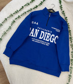 دورس نیم زیپ U.S.A جنس دورس پنبه توکرکی