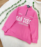 دورس نیم زیپ U.S.A جنس دورس پنبه توکرکی