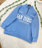 دورس نیم زیپ U.S.A جنس دورس پنبه توکرکی