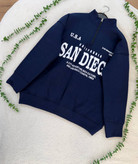 دورس نیم زیپ U.S.A جنس دورس پنبه توکرکی