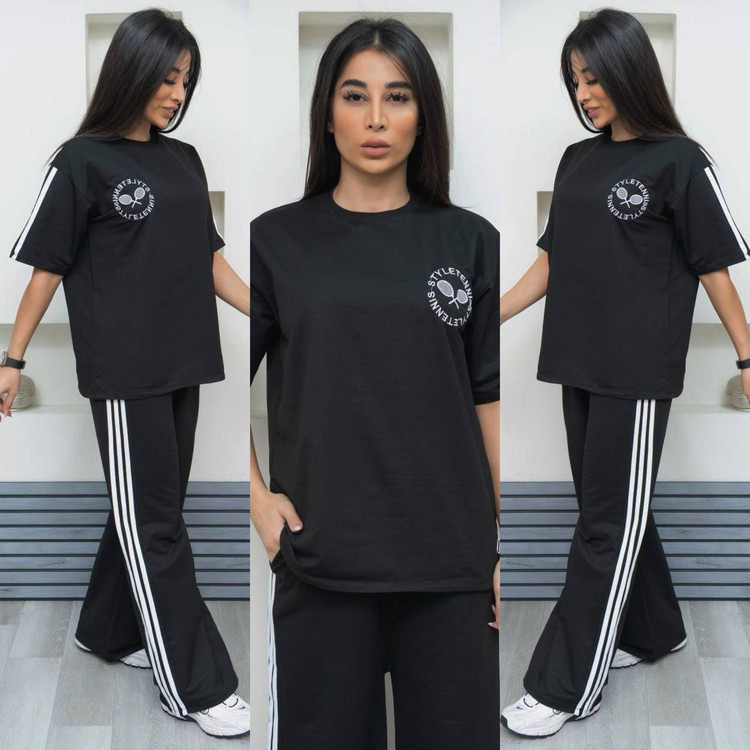 ست تیشرت شلوار تنیسی جنس دورس گلکسی