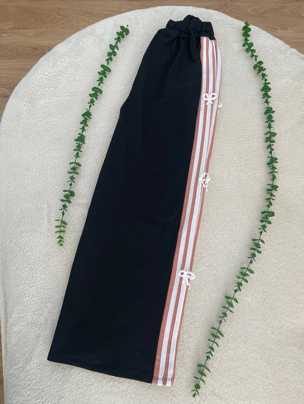 ست تیشرت شلوار بالنسیاگا رنگی جنس دورس گلکسی