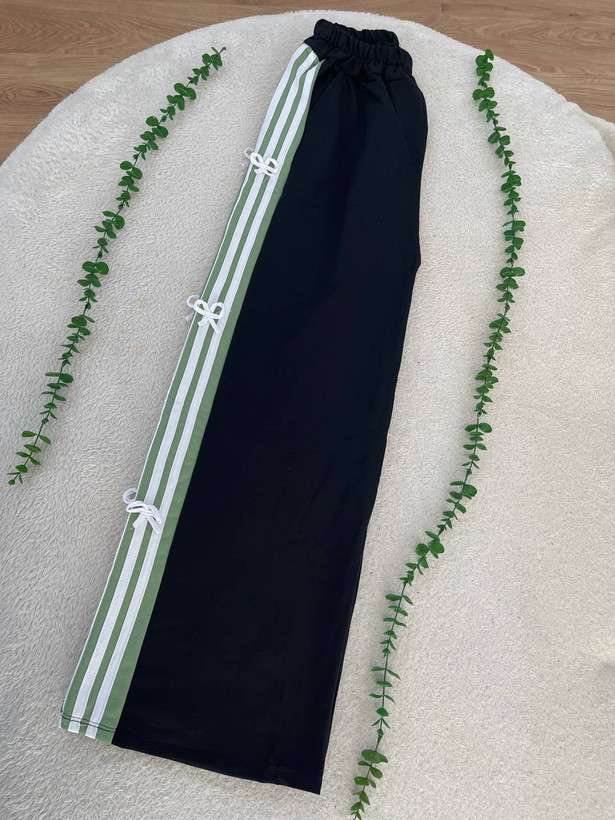 ست تیشرت شلوار بالنسیاگا رنگی جنس دورس گلکسی