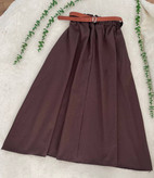 ست سه تیکه شومیز پلنگی دامن کمربند جگوار جدید جنس دامن لینن شومیز بوگاتی