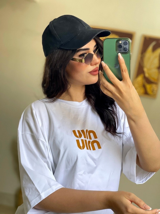 ست تیشرت شلوار میو میو (miu miu) جنس تیشرت پنبه جنس شلوار لینن